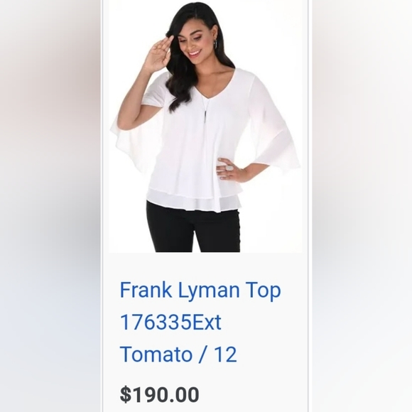 Frank Lyman blouse - Picture 5 of 14